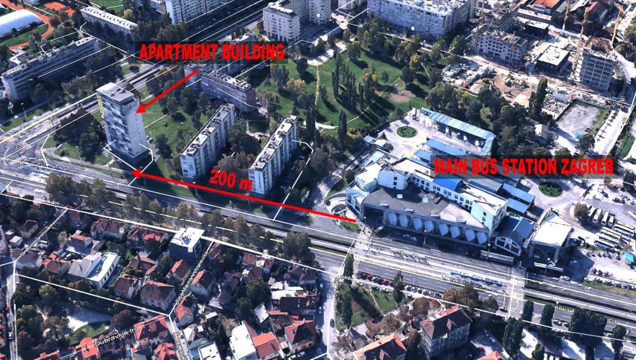 Apartmani Borko Zagreb Bagian luar foto